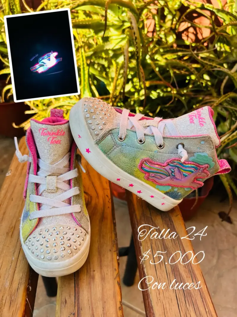 Zapatillas Twinkle Toe con luces