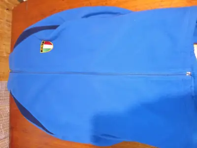 Buzo deportivo azul con cremallera - miniatura 1