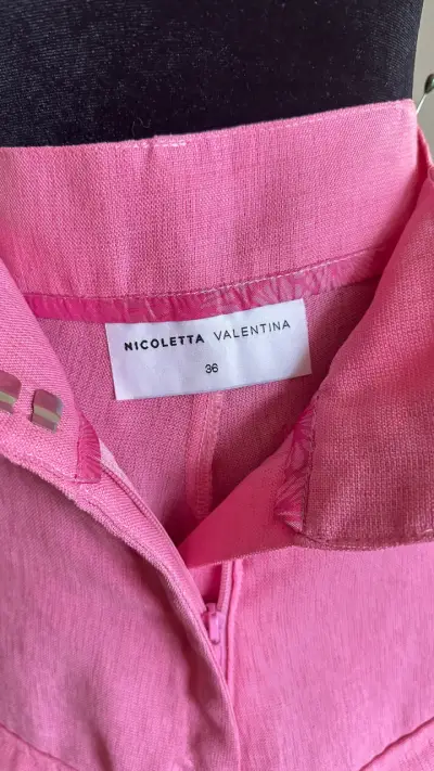 Pantalón rosa Nicoletta Valentina - miniatura 4