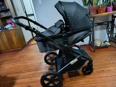 Coche para bebé Infanti negro - miniatura 4