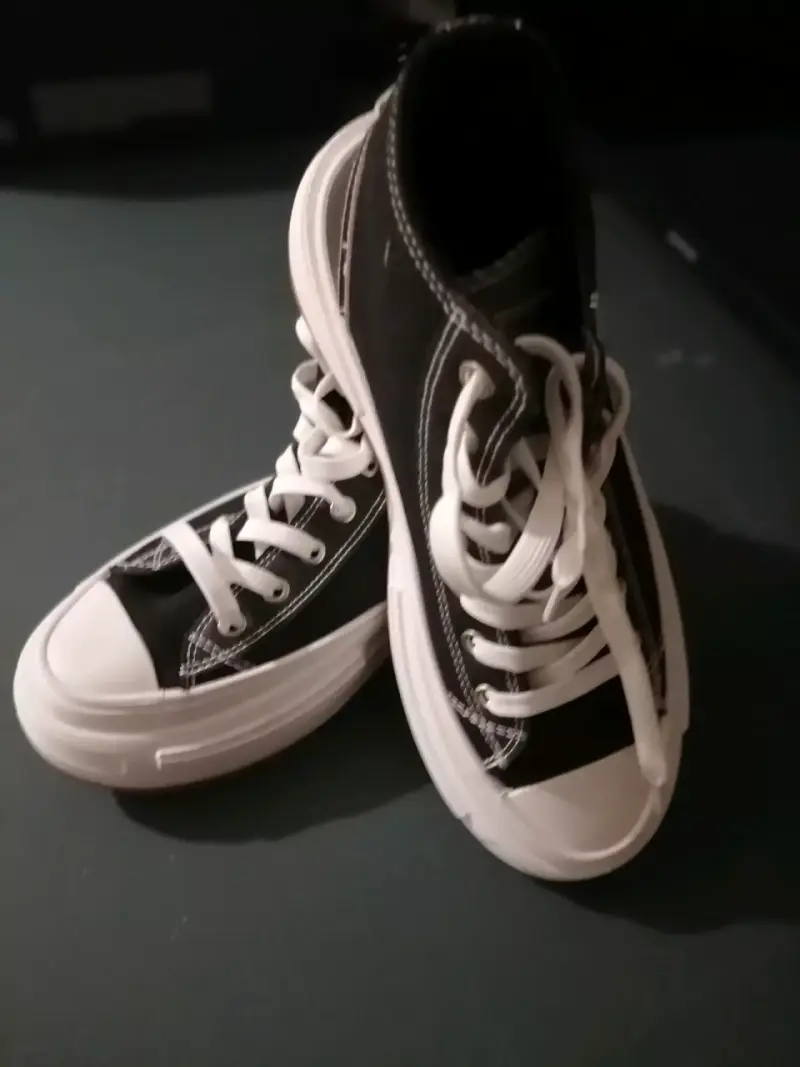 Zapatillas negras de lona North Star - 1
