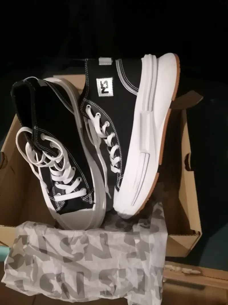 Zapatillas negras de lona North Star - 2