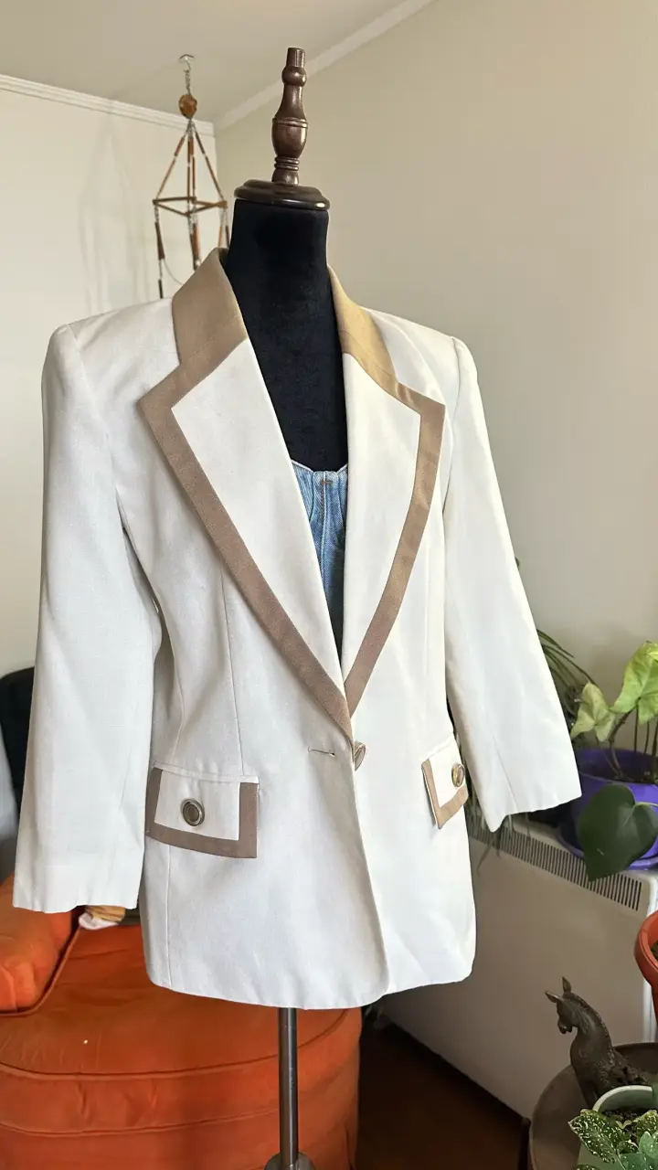 Blazer blanco Stirling Cooper - 2