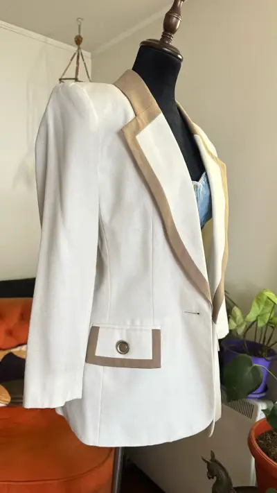 Blazer blanco Stirling Cooper - miniatura 3