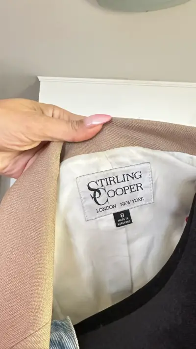 Blazer blanco Stirling Cooper - miniatura 5