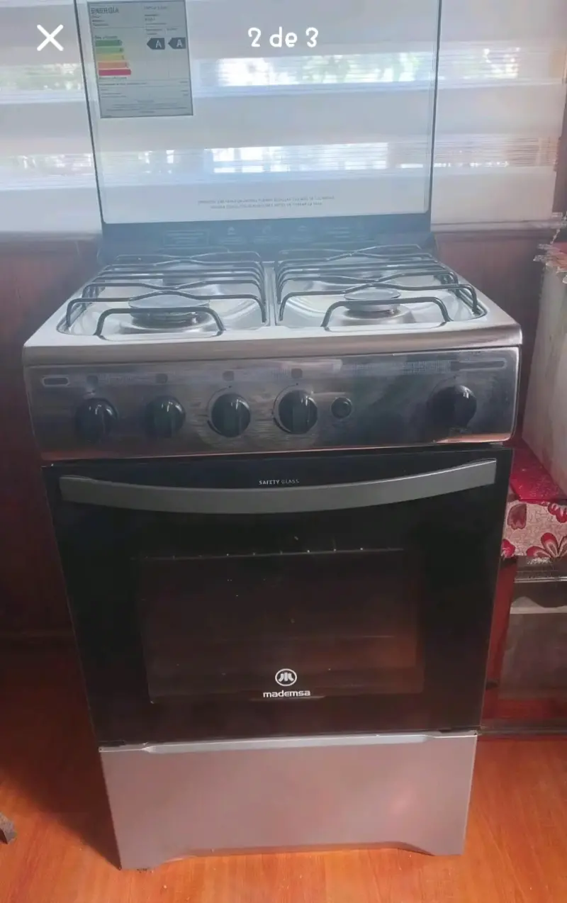 Cocina a gas con horno - 2