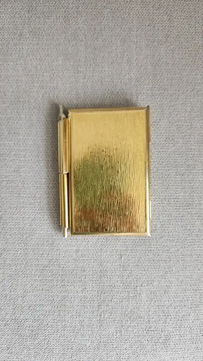 Mini agenda metálica vintage años 90 - miniatura 4