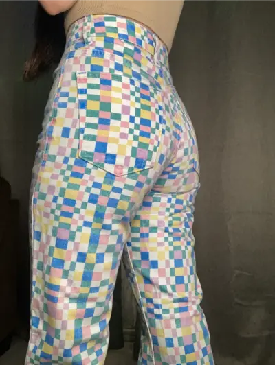 Jeans Zara multicolor - miniatura 3