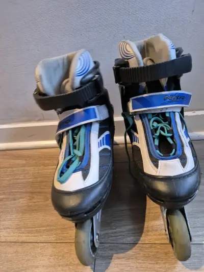 Patines en línea usados Nitro - miniatura 1