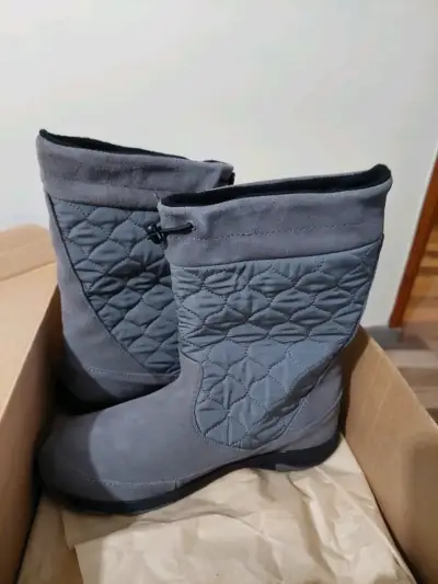 Botas grises Merrell para invierno - miniatura 3