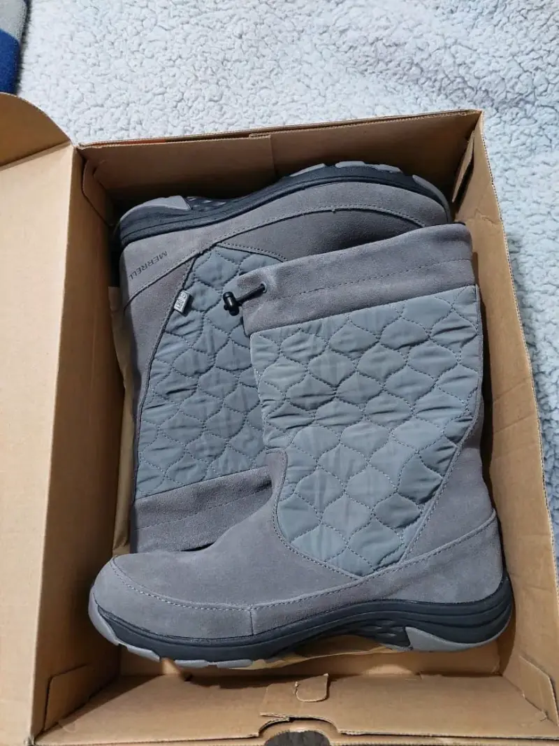 Botas grises Merrell para invierno - 4