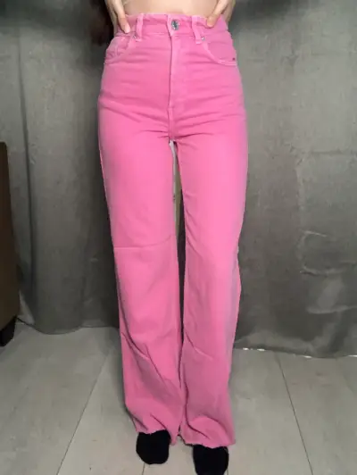 Jeans Zara Fucsia - miniatura 1