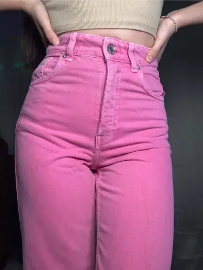 Jeans Zara Fucsia - miniatura 2