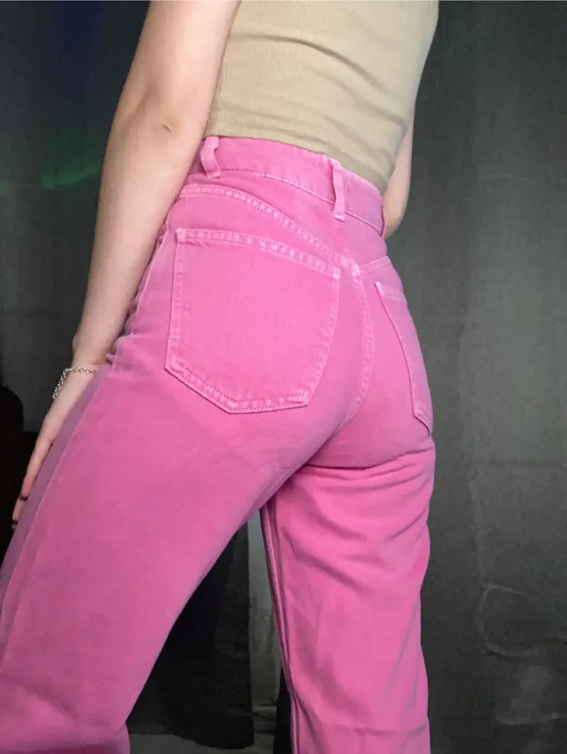 Jeans Zara Fucsia - 3