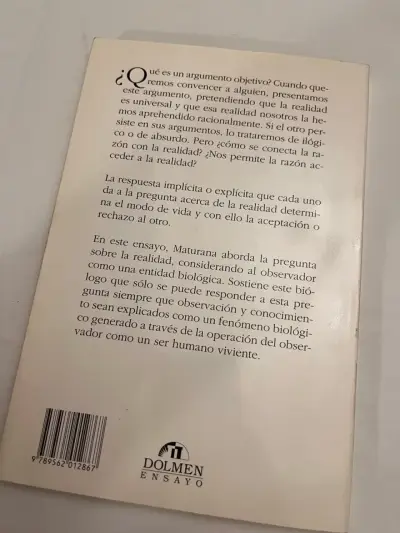 Libro 'La Objetividad', Humberto Maturana - miniatura 2