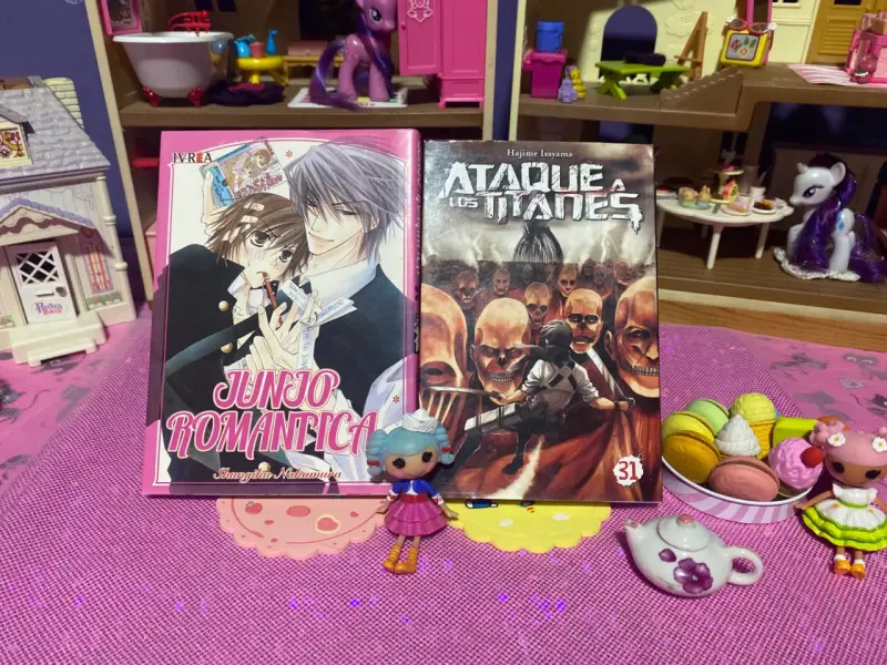 Mangas Junjo Romantica y Ataque a los Titanes