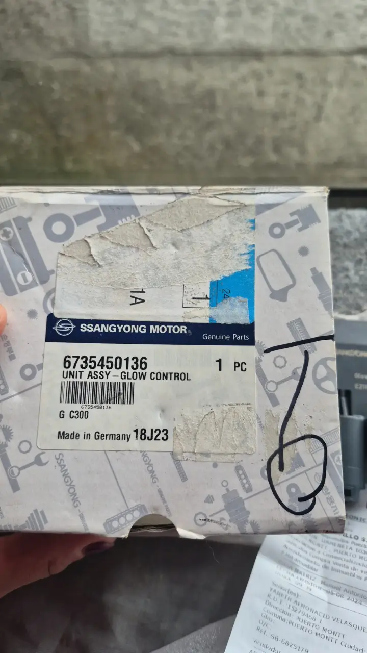 Control de Resistencia Ssangyong Motor - 1