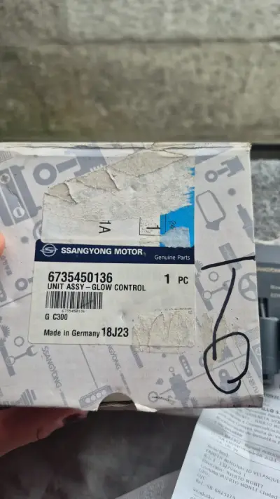 Control de Resistencia Ssangyong Motor - miniatura 1