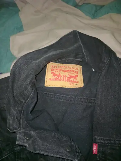 Chaqueta de mezclilla negra - miniatura 2