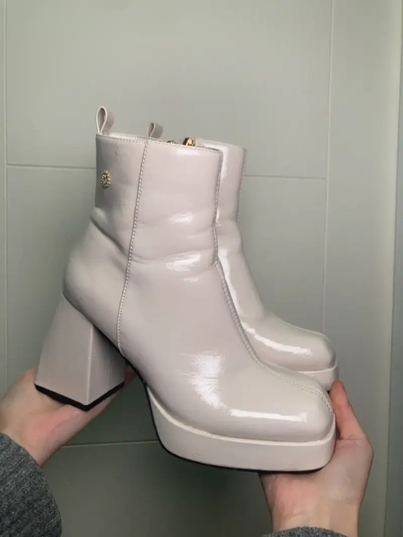 Botines Chalada blanco/crema - 3