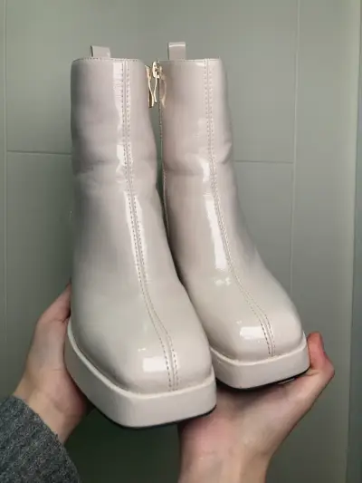 Botines Chalada blanco/crema - miniatura 4