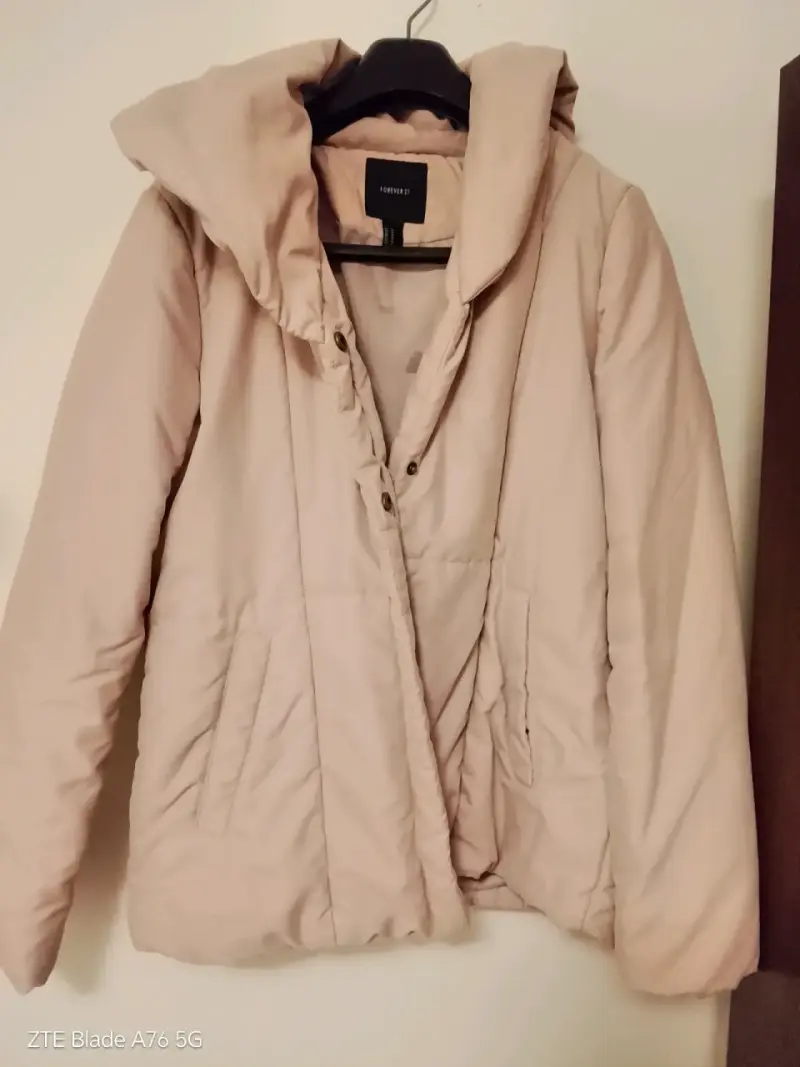 Parka beige Forever 21