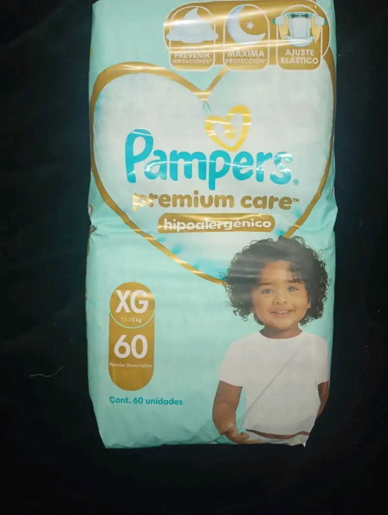 Pañales Pampers Premium Care XG