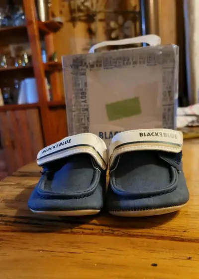 Zapatillas para bebé Black & Blue - miniatura 1
