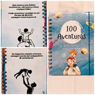 Cuaderno 100 Aventuras con mi hijo - miniatura 1