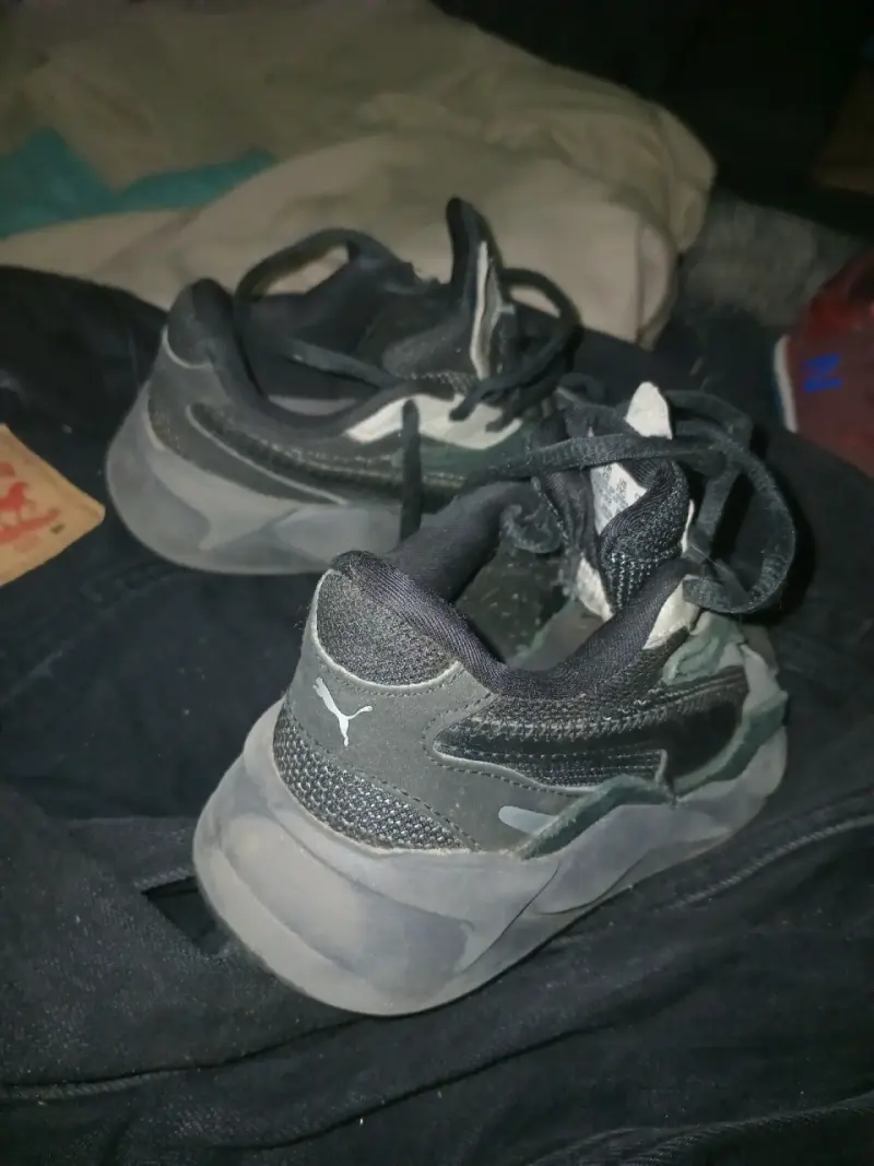 Zapatillas deportivas negras Puma - 2