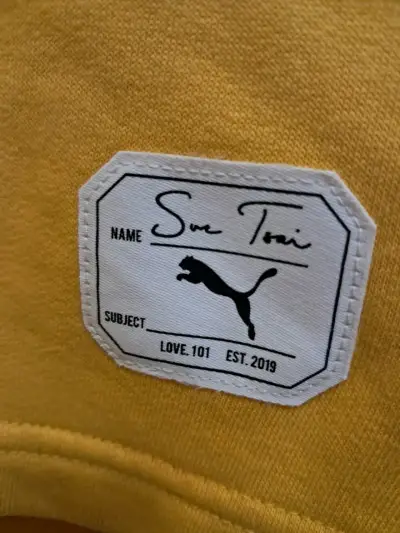 Polerón amarillo Puma talla L - miniatura 3
