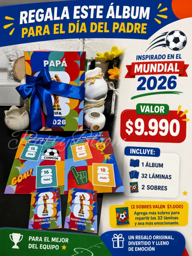 Álbum del Mundial 2026 para Papá - 1