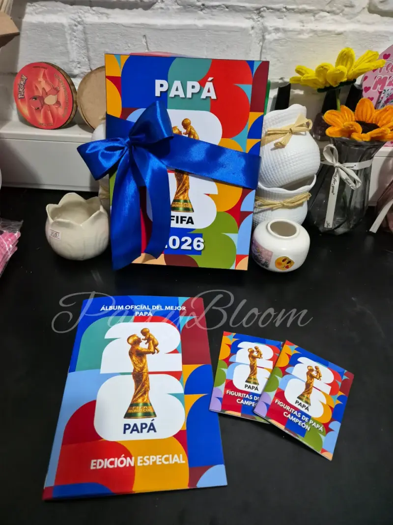Álbum del Mundial 2026 para Papá - 2