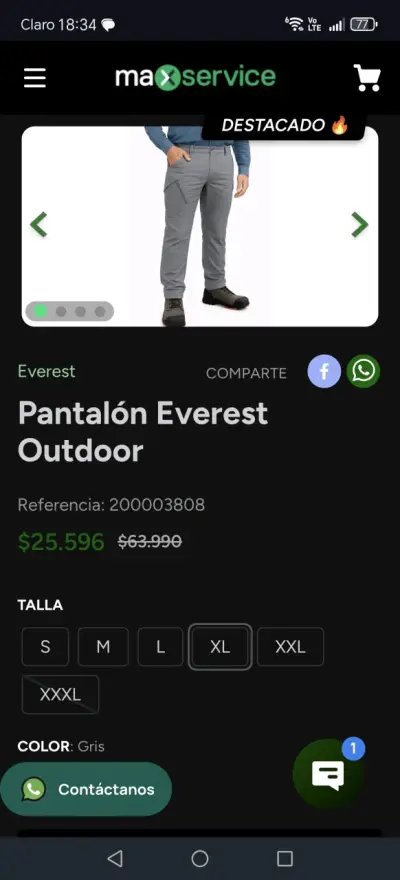 Pantalones outdoor nuevos - miniatura 6
