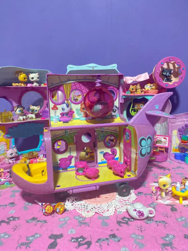 Set de avión Littlest Pet Shop - 1