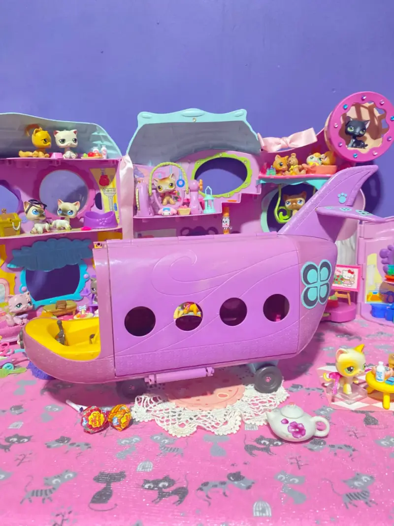 Set de avión Littlest Pet Shop - 2
