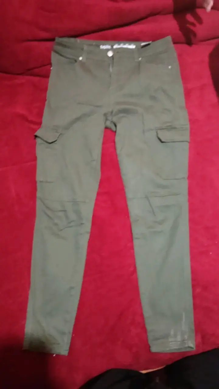 Pantalones cargo verde oliva Sybilla Noelle
