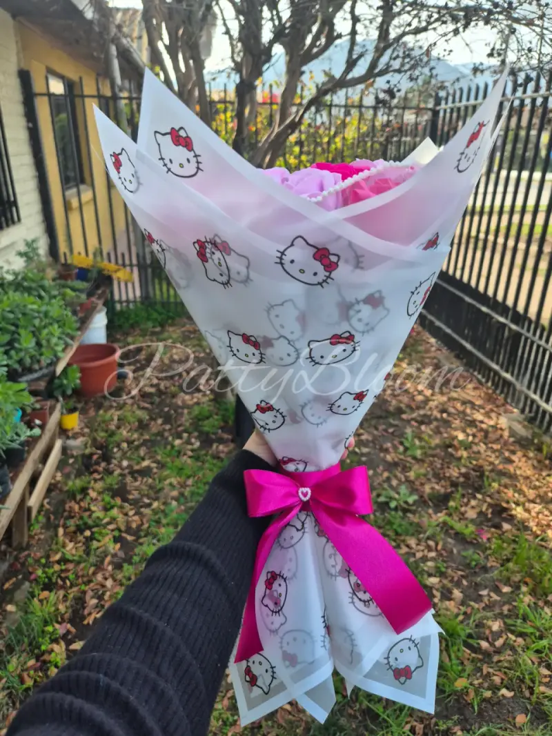 Ramo de 24 rosas y chocolates - 4