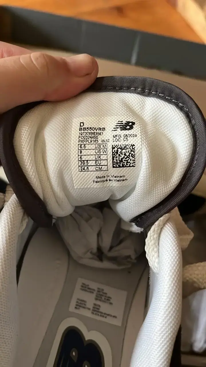 Zapatillas New Balance 550 blancas - 3