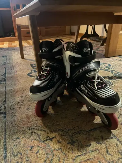 Patines en línea SFR negros - miniatura 2