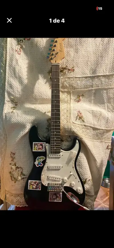 Guitarra eléctrica Mercury + amplificador - miniatura 1