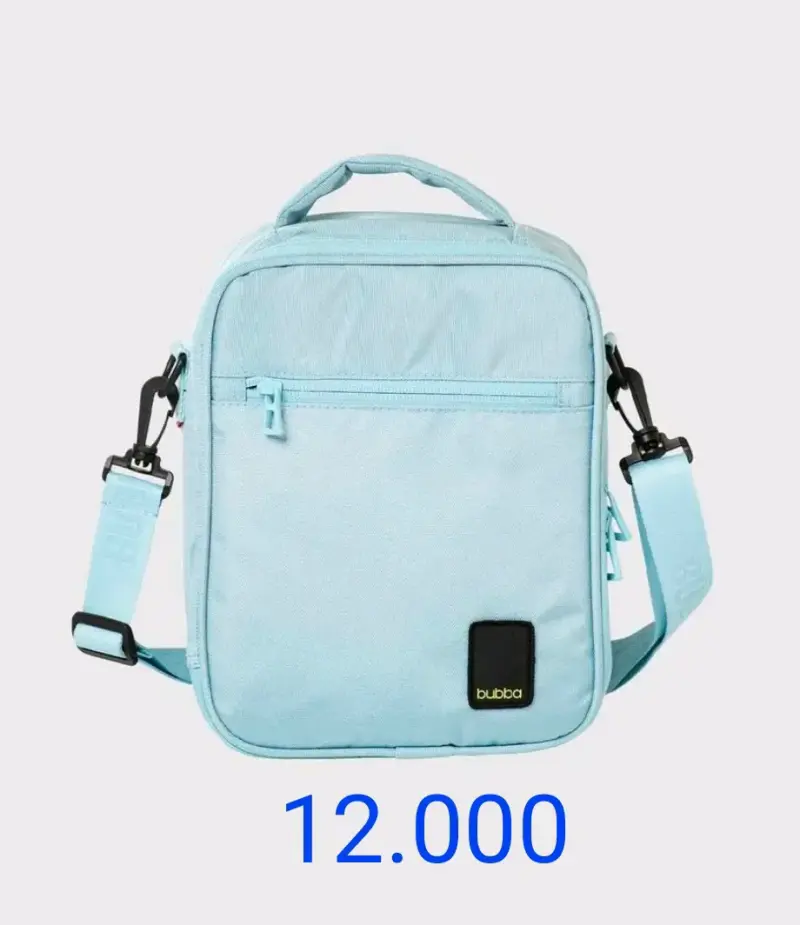 Lonchera azul estilo casual