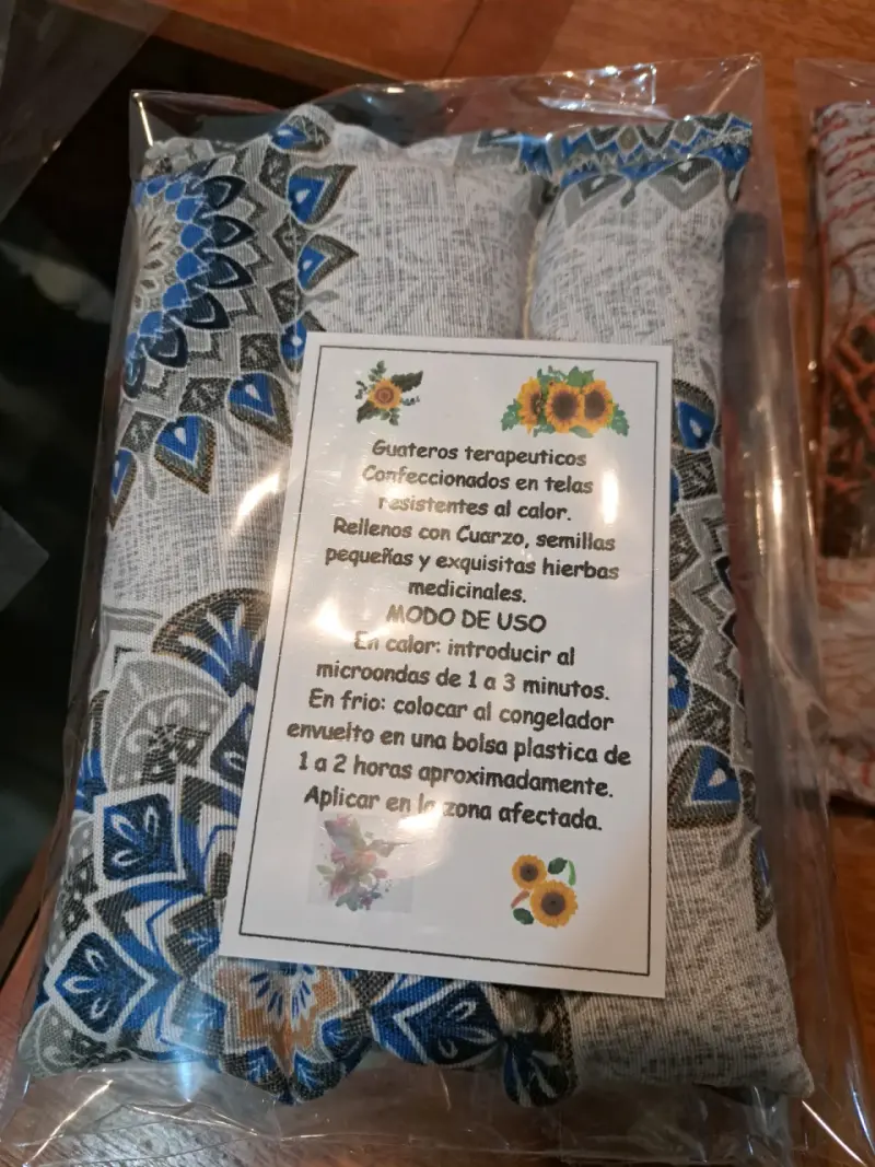 Guatero terapéutico estampado - 1