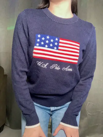 Suéter US Polo bandera USA - miniatura 1