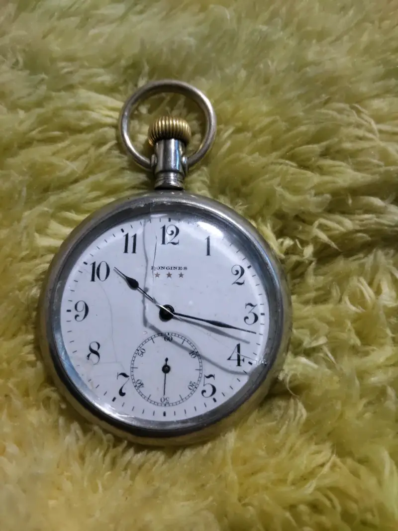 Reloj de bolsillo vintage longines 3 estrellas