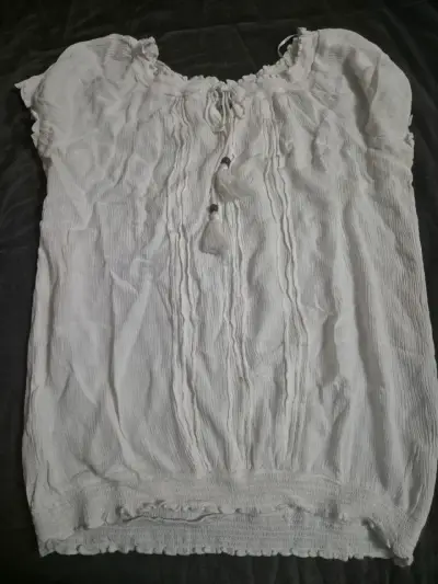 Blusa blanca - miniatura 1