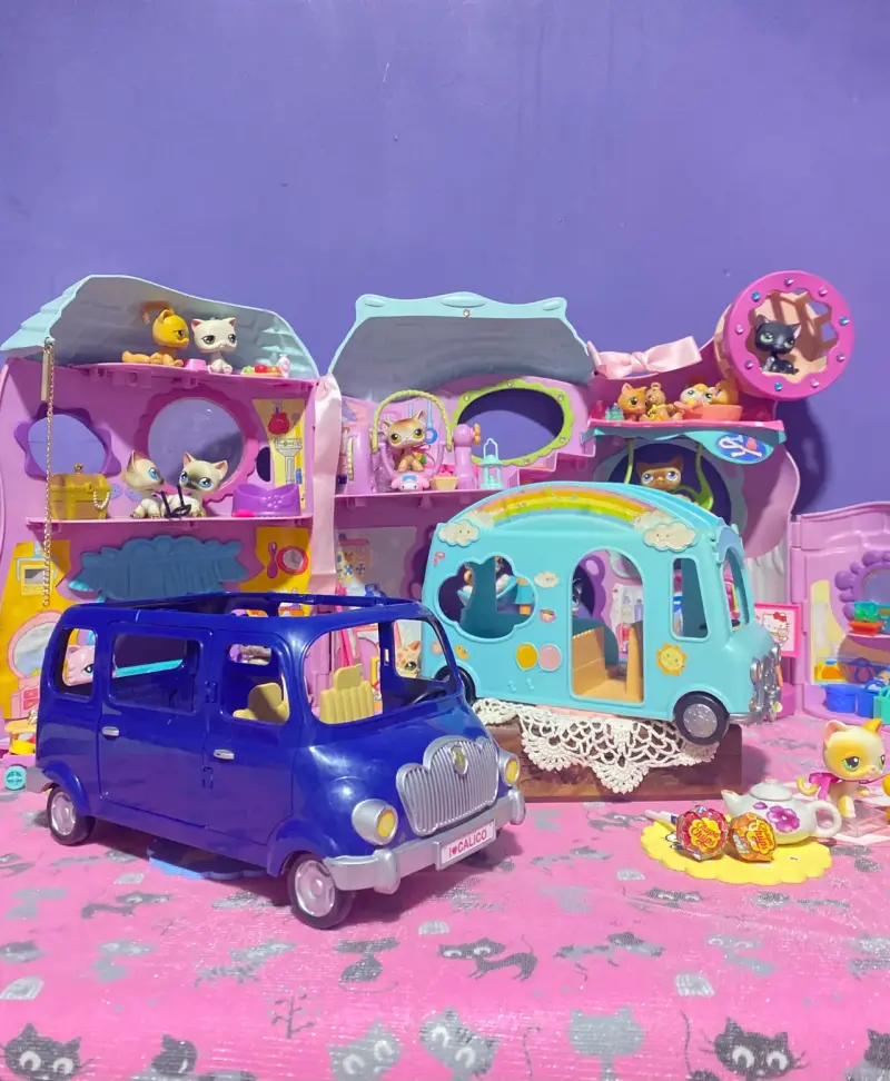 Auto y Bus Sylvanian Families