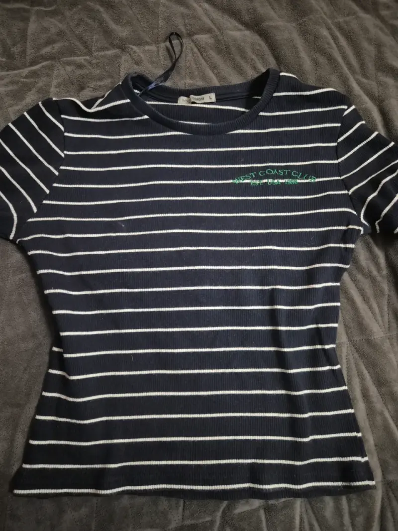 Polera rayada azul West Coast Club - 1