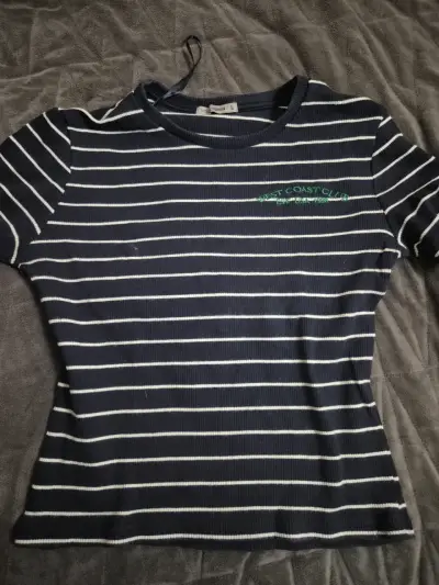Polera rayada azul West Coast Club - miniatura 1