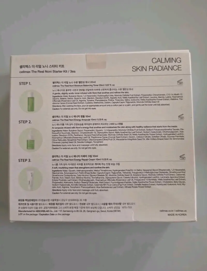 Set de prueba Noni Celimax - 2